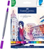 FABER-CASTELL Goldfaber Aqua Dual Marker, 12 kleuren