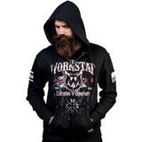 Wornstar Death Mechanic Hoodie - Zwart