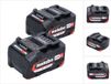 Metabo accuset 2x Li-Power accupack 18 V 4,0 Ah CAS Li-Ion