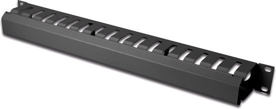 Digitus DN-97617 19 inch Kabelgeleiding voor patchkast 1 HE Zwart (RAL 9005)