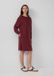 s.Oliver Damesjurk met capuchon bordeaux
