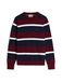 Tommy Hilfiger Pull bleu marine / bordeaux / blanc