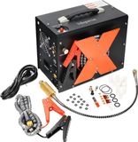 Compresseur d'air haute pression - Électrique, multi-étapes, centrifuge - 220V, prise UE - Certifié CE