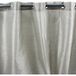 Thedecofactory - Art Silk - Rideau Effet Soie À Œillets Écru 140x250 - Beige