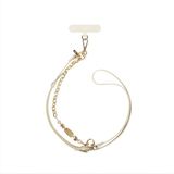 UNIQ Coehl Caryne - Universele Telefoonlyer - 2-in-1 - Kremachtig - Elegante Ketting