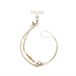 UNIQ Coehl Caryne - Universele Telefoonlyer - 2-in-1 - Kremachtig - Elegante Ketting
