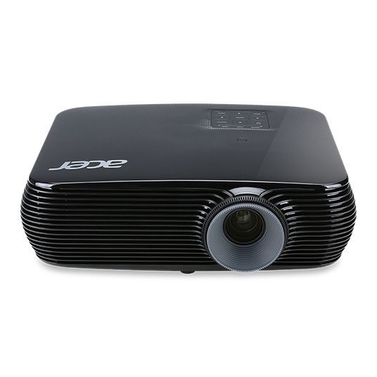 Acer Value X1228H - DLP Projector - 4500 ANSI Lumens - XGA (1024x768) - 3D - Black