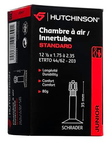 HUTCHINSON - Binnenband - MTB - Standaard - Weerstand en lekbestendig - Schräder ventiel - Dikte 0,9 mm - 35 mm - 12,5 x 1,75-2,35