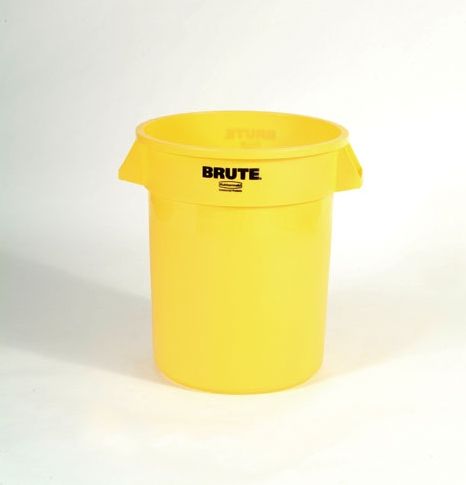 Rubbermaid Brute Container - 75.7L Yellow