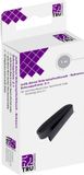 TRU COMPONENTS T1904CA034 Krimpkous zonder lijm Zwart 25 mm 12.50 mm Krimpverhouding:2:1 1 m