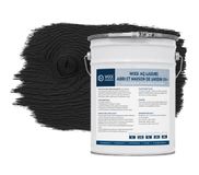 Wixx Coatings Wixx AQ Lasure Abri et Maison de Jardin UV+ - Noir - 1L