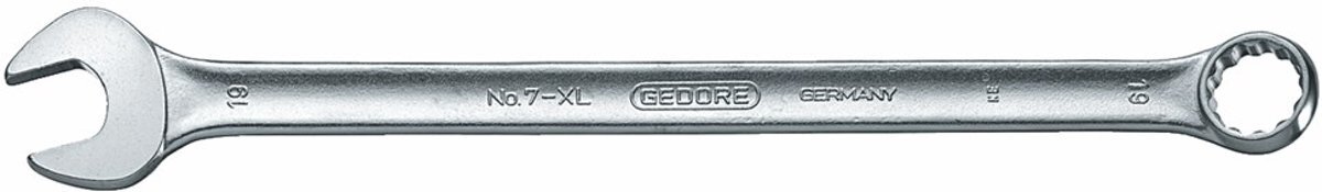 Gedore - Ringsteeksleutel extra lang 19 mm