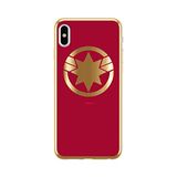 Originele MARVEL Originele telefoonhoes Captain Marvel 016 IPHONE XS Max