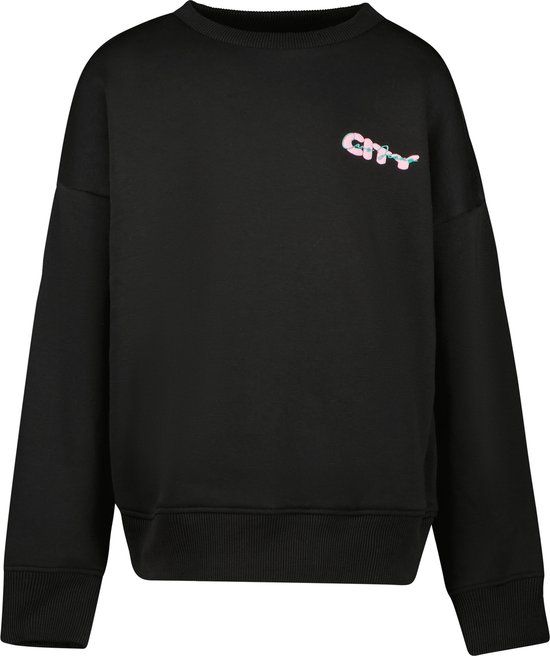 Cars Jeans Sweater zez jr. - Meisjes - Zwart - Maat 164