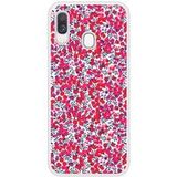 Samsung Galaxy A40 Liberty wiltshire rouge verstevigd hoesje met sublimatie bedrukking
