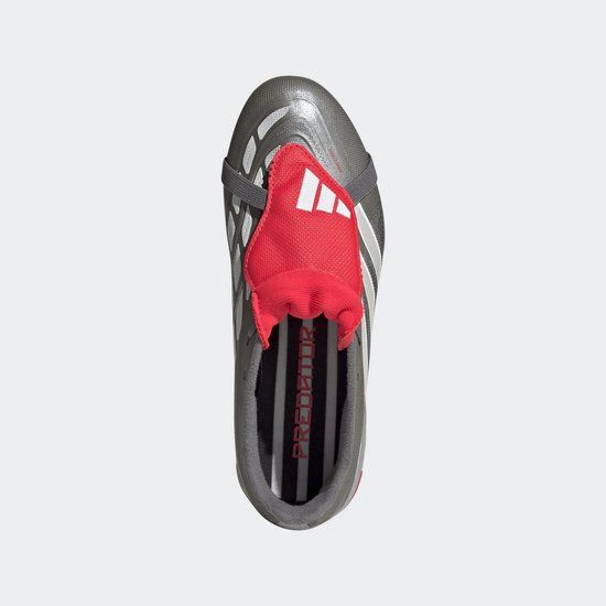 ADIDAS - predator league ft fg j - Voetbal schoen firm ground jongens - Grijs - Maat 38 2/3