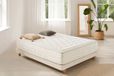 Moonia Matelas Premium Cashemere - Visco-élastique - 150 x 190 cm - Blanc