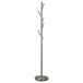 Kira Home Revel Addison 67" vrijstaande metalen kapstok - satijn staal, CR37-354403