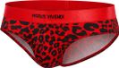 MODUS VIVENDI Leopard Classic Brief Red - MAAT S