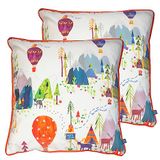 Prestigious Textiles Away We Go Kids Veren Gevuld Kussen - Twin Pack