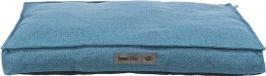 Trixie Trixie kussen talis hoekig blauw