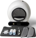 Culina Ultra 2 Zelfreinigende kattenbak - Elektrische Kattenbak - Automatische Kattenbak - Black Edition - Inclusief Mat en Extra Accessoires
