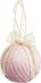 BigBuy Christmas Kerstballen Roze Polyfoam Weefsel 10 x 10 x 10 cm (3 Stuks)