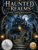 Haunted Realms Gothic Coloring Book for Adults