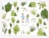 Dailylike Ansichtkaart Evergreen 13 x 9,5 cm.