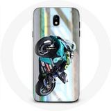 Maniacase Hoesje voor Samsung Galaxy J5 2017 Valentino Rossi motor racer