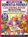 Low Vision Dementia-Friendly Coloring Book for Seniors: Simple Activities & Hobbies: 50 Large Print, High Contrast Designs with Bold Lines Featuring ... Crafts, Music, Games, and Relaxing Hobbies