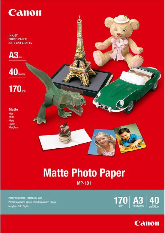Canon MP-101 Fotopapier - A3 - 40 vellen - Mat