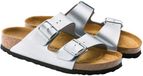 Birkenstock Arizona BS Slippers - Zilver - Regular Fit - Maat 39 - Dames