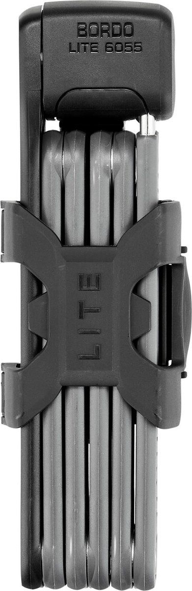 ABUS Bordo Lite 6055K/85 BK SR Vouwslot - 85 cm - Zwart