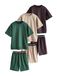 Next - Jongens - Set van 3 korte pyjama's - Zwart