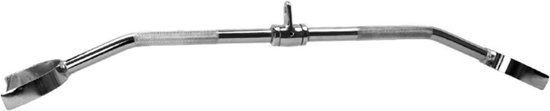 Gorilla Sports Gebogen Lattrekstang 93 cm met Hoefgreep