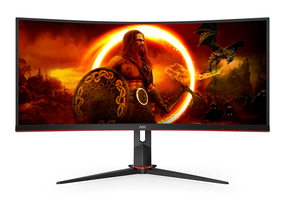 AOC CU34G2XP 34" Ultrawide Gaming Monitor - 3440x1440, 180Hz, HDR400, USB Hub