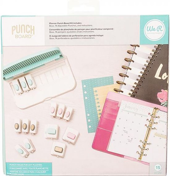 We R Memory Keepers - Planner Punch Bundle - 15 Piece