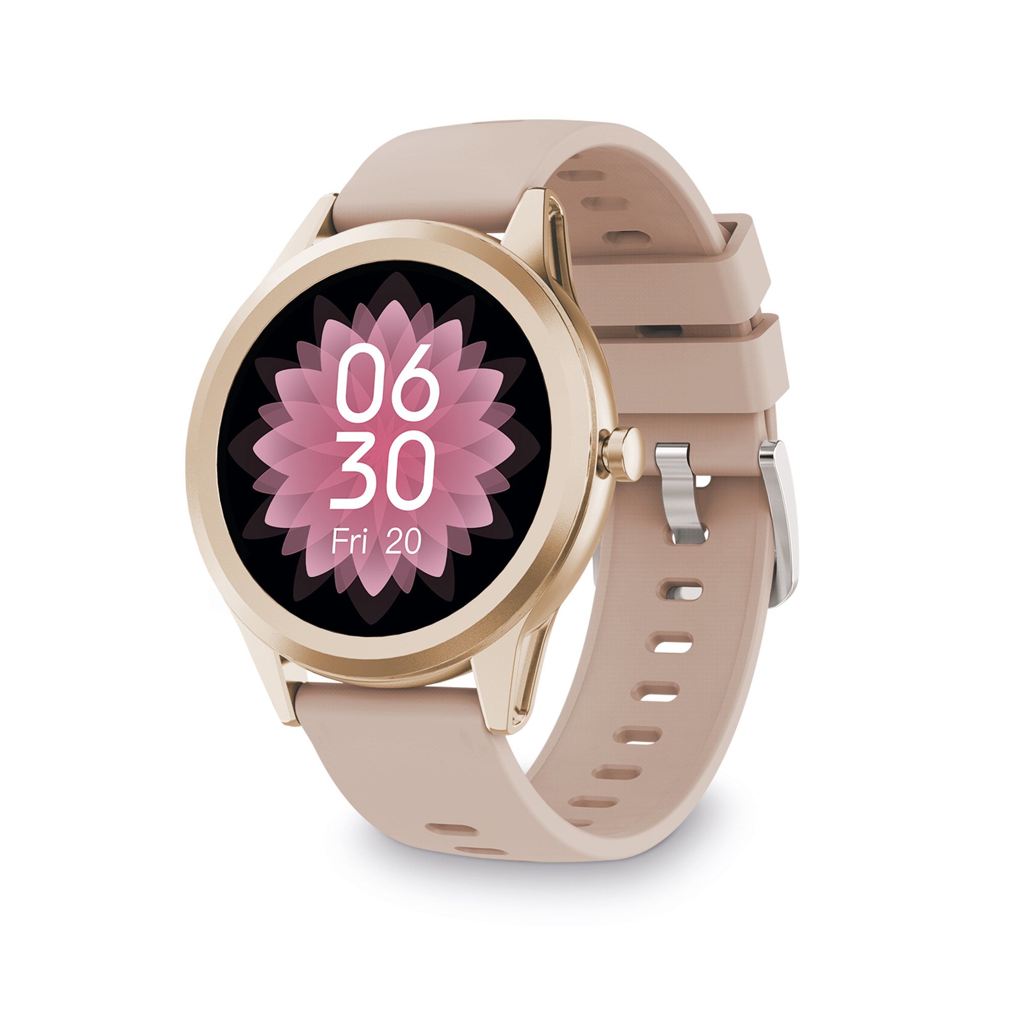 KSIX Globe Smartwatch - 1.28" TFT Display - Pink