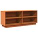 VidaXL Schoenenkast 110x34x45 cm Massief Grenenhout Wasbruin