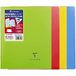 Clairefontaine 971412AMZC Pak 4 Geniete Schriften Koverbook - A4 21x29,7 cm - 96 Pagina's Grote Ruitjes - Wit Papier 90 g - Omslag 100% Gerecycled - Geassorteerde Kleuren (Blauw, Rood, Groen en Geel)