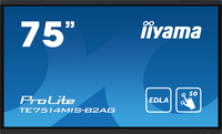 iiyama PROLITE TE7514MIS-B2AG 75" 4K UHD Touchscreen Digital Signage Display