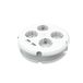 Ronde 4 stopcontacten + 2 USB-poorten, 1,5 m, ideaal voor thuis en op kantoor, maakt meerdere verbindingen veilig en handig. Organiseer en optimaliseer uw elektrische ruimte!