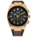 Citizen Mannen Analoge Quartz Horloge Met Lederen Band CA4583-01E, Roségoud