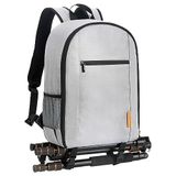TARION Camerarugzak, kleine spiegelreflex, fotorugzak, waterdicht, cameratas, licht en compact, cameratas met regenhoes, Tb-m, grijs, Medium, Rugzak