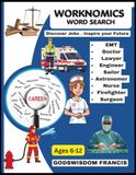 WORKNOMICS Kids Career Word Search Book