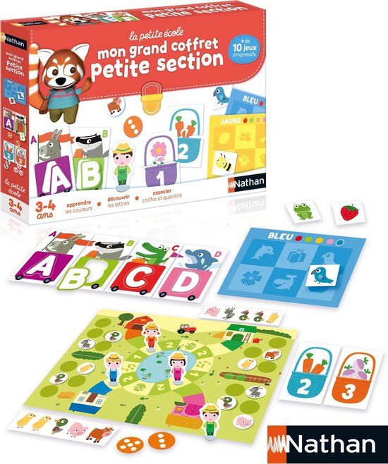 Nathan Educatief spel voor kinderen My Large Small Section Box (FR)