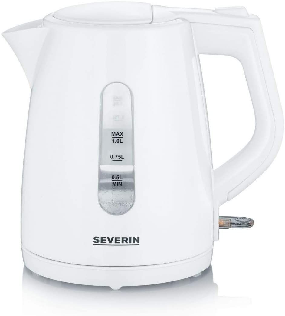 Severin Waterkoker 1L WK3411 - RVS - Draadloos - 360 graden voet