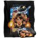 HARRY POTTER Silky Touch superzachte plaid 152 x 127 cm