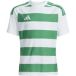 adidas uniseks-kind Hooped26 Jersey Kids Shirt, white/team green, 11-12 Years